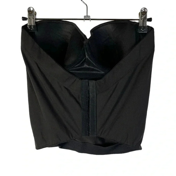 Boutique Fashion Forms Black Strapless Corset Top 36B - Picture 2 of 3
